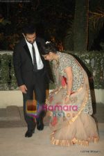 Aamir Khan, Kiran Rao at  Imran Khan_s wedding reception in Taj Land_s End on 5th Feb 2011 (3).JPG
